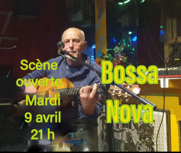 Scène ouverte au zanzi-bar mardi 9 avril 21 h