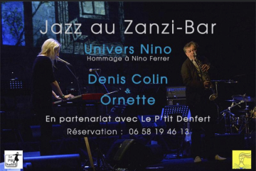 Jazz au zanzi-bar Sete à 21h