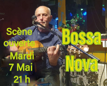 Scène ouverte, mardi 7 mai au Zanzi-bar à Sete 21 heures