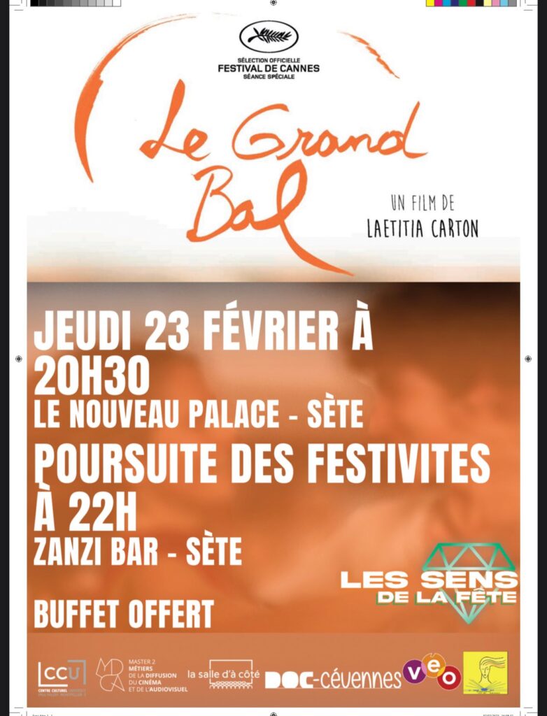 After du film le grand bal au zanzi -bar à Sete